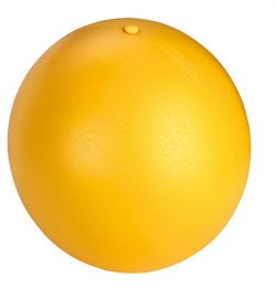 Antistressboll D: 30cm Gul - 89511550 - Häst