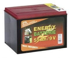 Batteri 9v/55ah - 89508102 - Tillbehör till aggregat