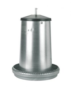 Foderautomat Galv 18kg - 89512020 - Höns