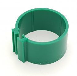 Dvärghönsring Band 12mm Grön