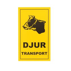Skylt Djurtransport 500x300mm - 89510463 - Häst